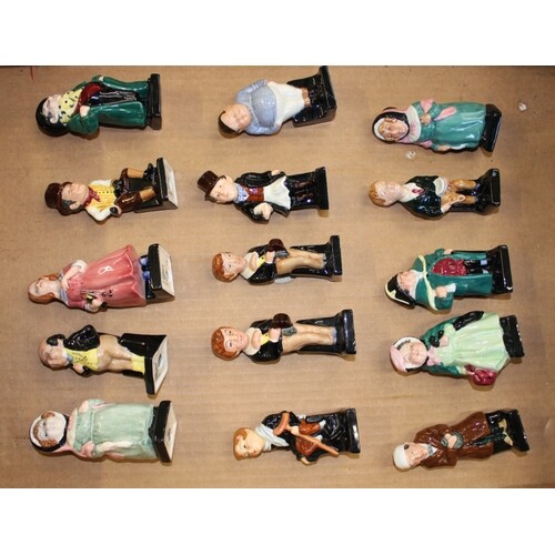 A collection of Royal Doulton Dickens figures (15).