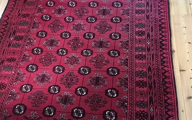 A late 20th century Afghan rug. 180×130 cm.