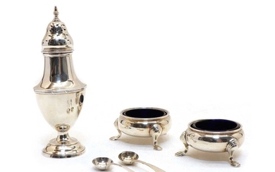A matched pair of silver salts