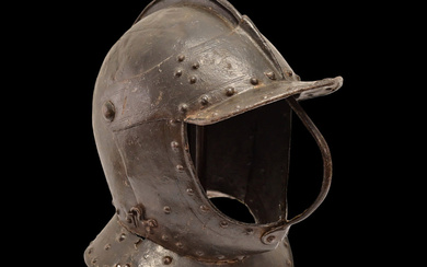 A rare, Original Closed Burgonet Helmet, Germany, late 16th early...