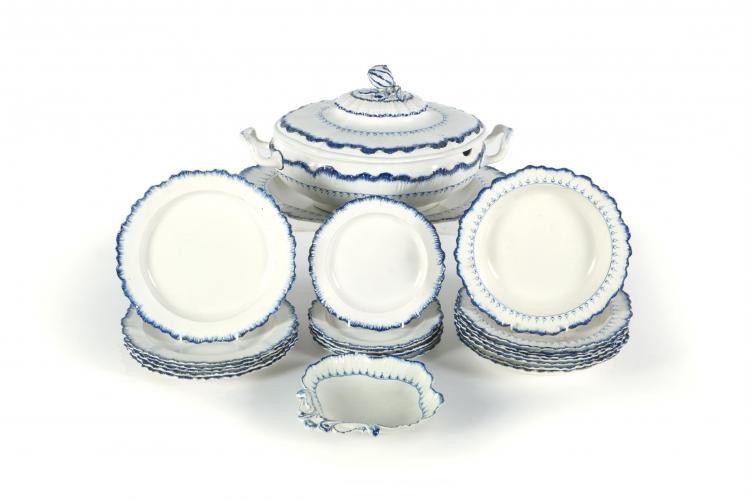 A selection of Wedgwood pearlware
