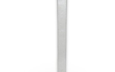 A silver Puritan spoon, London, Jeremy Johnson, probably Commonwealth period, the reverse of terminal scratch engraved with the initials TG, 18.7cm long, approx. weight 2oz Provenance: The estate of the late designer, Anthony Powell