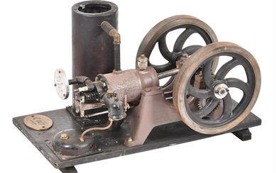 A well engineered model of a 'Colt' under-rod petrol stationary engine