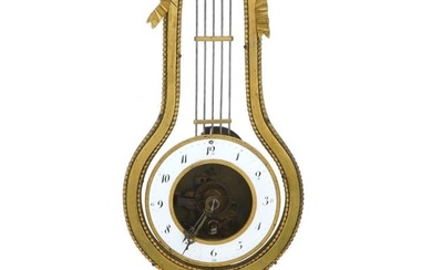 ANTIQUE FRENCH ORMOLU SKELETON CLOCK WITH PENDULUM