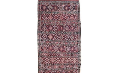 Afshar or Turkman Woven Wool Rug.