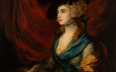 After Thomas Gainsborough: Portrait of a Lady