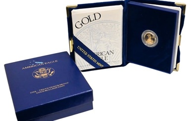 American Gold 1/10 Ounce Eagle Proof in box