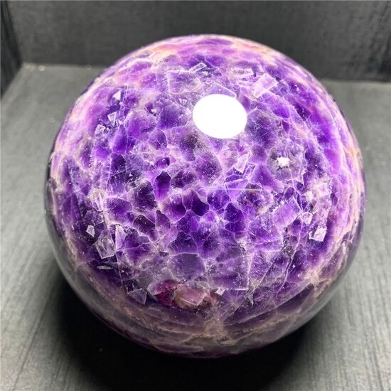 Amethyst (purple variety of quartz) Sphere - 120×120×120 mm - 3000 g