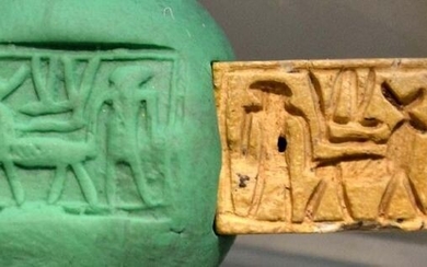 Ancient Egyptian Stone Double-sided plaque