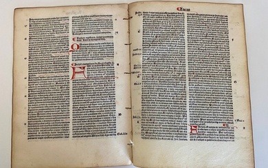 Anoniem - [Incunabula] Biblia Latina - 1494
