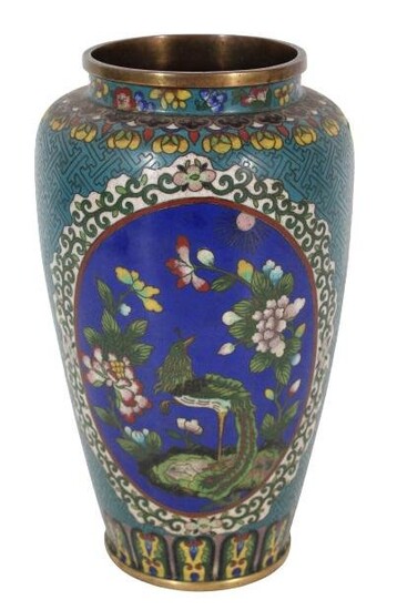 Antique Chinese Cloissone Vase