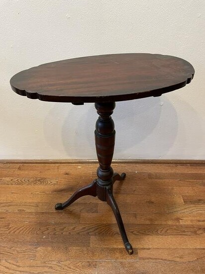 Antique Walnut Tilt Top Table