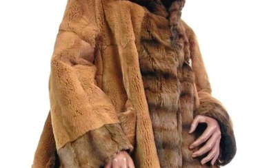 Artisan Furrier - Mink, Mixed fabric Fur coat - Made in: Germany