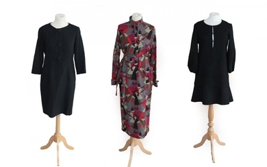 Assorted Items of Chloe Clothing, comprising a black wool tunic...