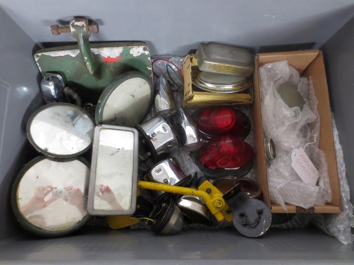 Assorted lamps and tail-lamps