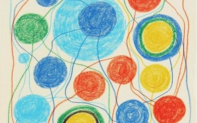 Atsuko Tanaka (1932-2005) Colored Pencil Drawing