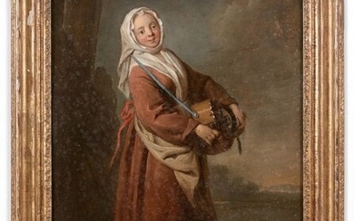 Attribué à Hugues TARAVAL (1729 - 1785)...