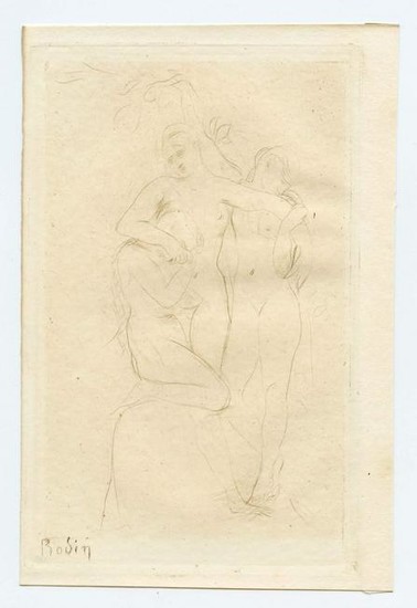 Auguste Rodin Ames du Purgatoire