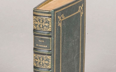 BERNARDIN de SAINT-PIERRE. Paul et Virginie, suivi de la Chaumière indienne. Edition miniature. Paris, Masson...