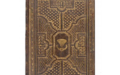 [BINDING] - Legatura nello stile della bottega Andreoli. XVII secolo. Beautiful binding in the style of the Andreoli workshop with...