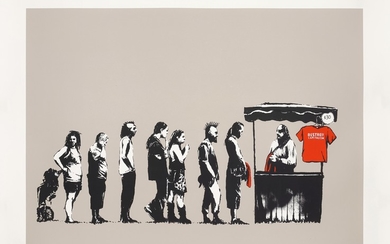 Banksy, Festival (Destroy Capitalism), from Barely Legal