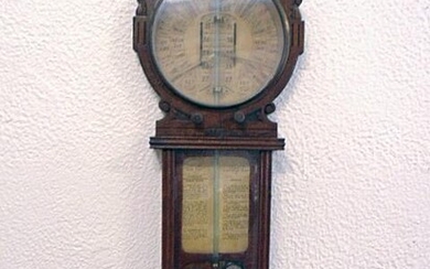 Barometer, Mercurial, Drained, Admiral Fitzroy /