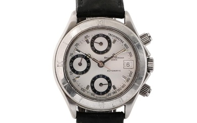 Baume & Mercier A wristwatch of steel. Model Calibu Chronograph, ref. MVO45208....
