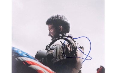 Bradley Cooper Signed "American Sniper" Movie Print