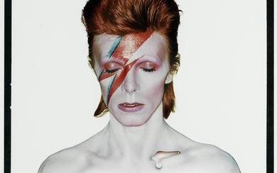 Brian Duffy (British, 1933-2010) David Bowie 'Aladdin Sane (Eyes Shut)', 1973, printed 2009