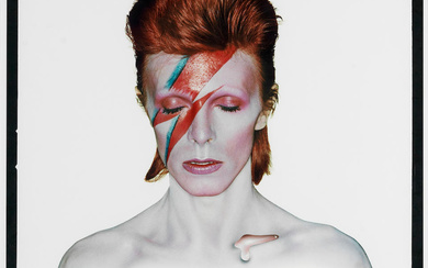 Brian Duffy (British, 1933-2010) David Bowie 'Aladdin Sane (Eyes Shut)',...