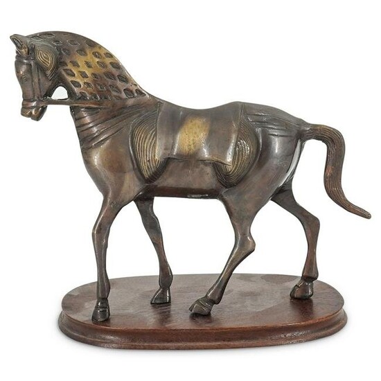 Bronze Horse Figure