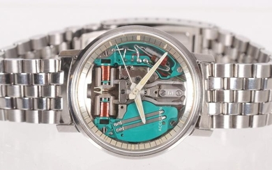 Bulova, Stainless Steel 214 Accutron Spaceview