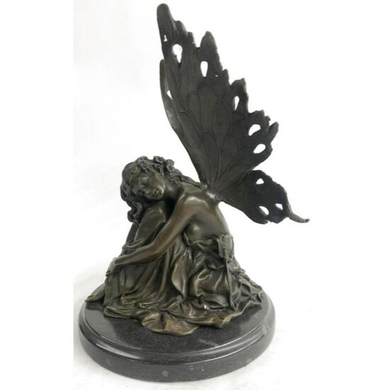 Butterfly Fairy Bronze Sculpture