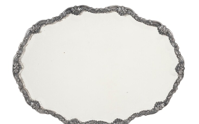 CAMUSSO STERLING SILVER MIRRORED PLATEAU