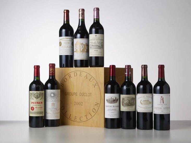 CASE COLLECTION DUCLOT OF 9 BOTTLES including :...
