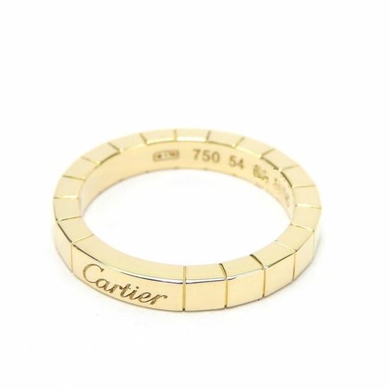 Cartier Raniere Ring #54 Approx. 6.2g 750 K18 Gold Yellow YG Women's jewelry ring