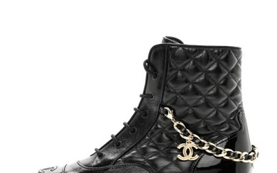 Chanel Shiny Calfskin Patent Quilted