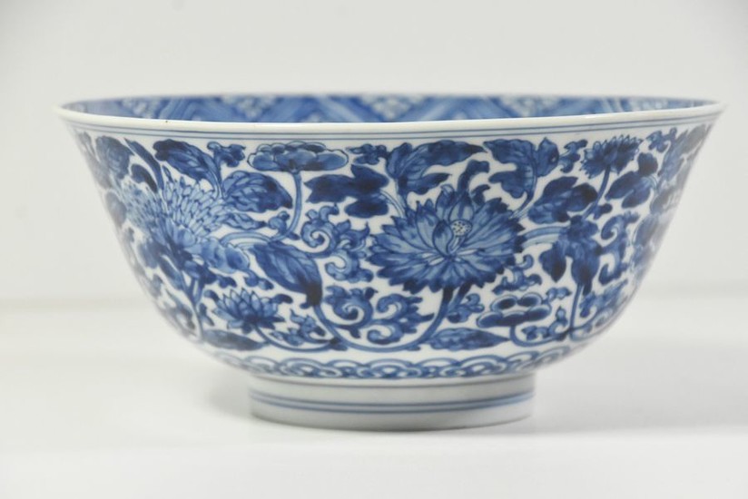China porcelain bowl, Xuande brand, Kangxi period (Ø...