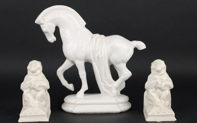 Chinese Style Blanc de Chine Horse