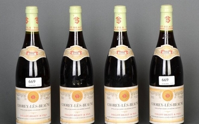 Chorey-lès-Beaune 1994 - Mise domaine - Four bottles...