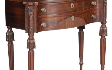 Classical Carved Mahogany Serving Table