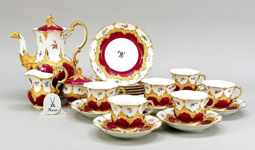 Coffee service for 6 persons
