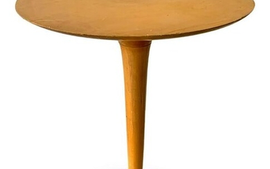 Coffee table, Italian production. Light wood structure