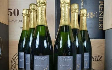 Corbon, Anthracite Brut - Champagne - 6 Bottles (0.75L)