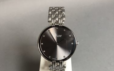 DIOR. Bagherra model watch with stainless steel case,...
