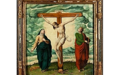 Deutscher Maler des 16. Jahrhunderts, DIE KREUZIGUNG CHRISTI