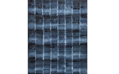 Donald Powley, large Alkyd on canvas, 1990