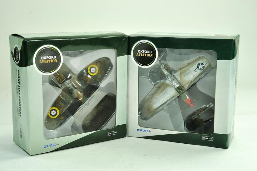Duo of Oxford Diecast 1/72 Aircraft Models. Excellent