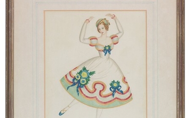 Edmund Dulac (1882-1953), Costume Design for Fête Polonaise