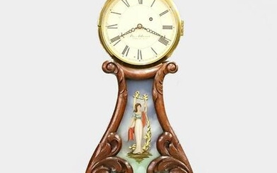 Elmer Stennes Lyre Banjo Clock
